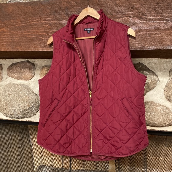 J. Crew Mercantile quilted vest - Picture 7 of 7